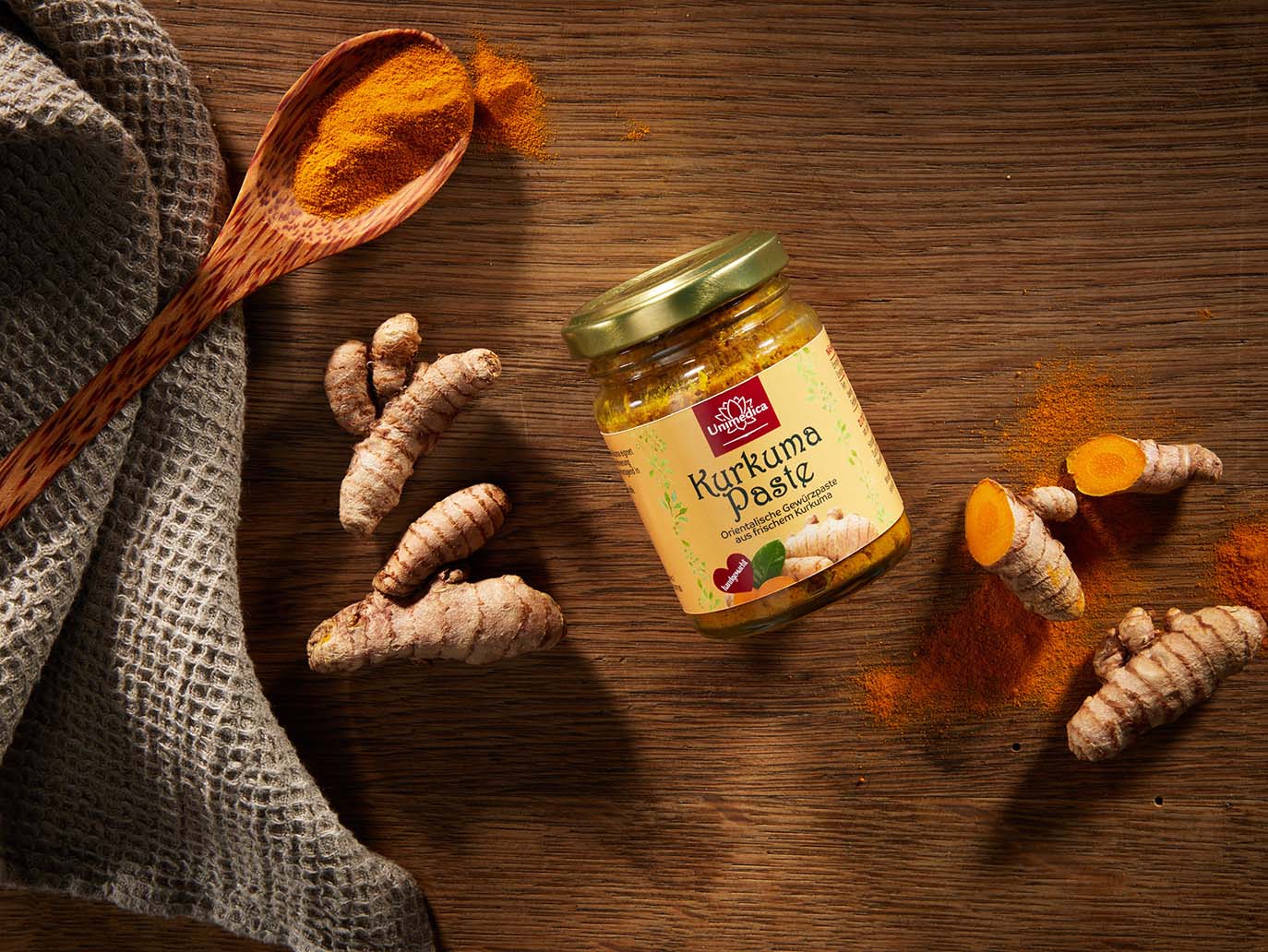 Turmeric paste - handmade - 90 g - by Unimedica